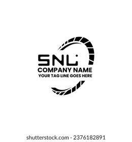 SNL letter logo vector design, SNL simple and modern logo. SNL luxurious alphabet design  