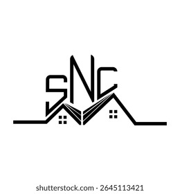 SNL Design de logotipo Real State, SNL logotipo simples e moderno. Design luxuoso do alfabeto SNL  
