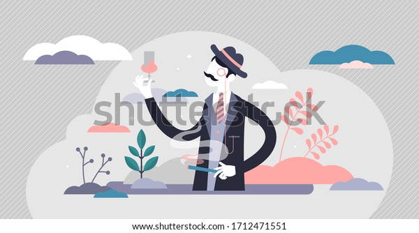 Snobbery vector illustration. Snob personality flat\
tiny persons concept. Rich social group behavior characteristics\
with good manners, clothing and luxury lifestyle. Status importance\
for human worth