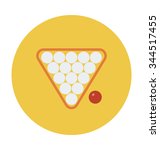 
Snooker Balls Colored Vector Icon

