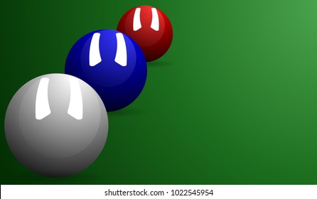 snooker billiard balls