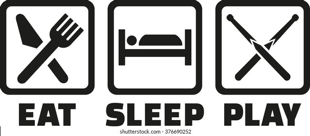 Snooker - Eat Sleep Play Icons