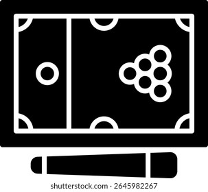 Snooker New Creative Vector Icon Design