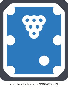 snooker Vector illustration on a transparent background. Premium quality symmbols. Glyphs vector icons for concept and graphic design.