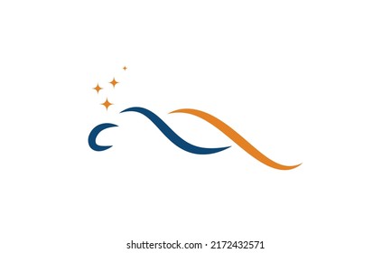 snooring and sleep logo, Massage spa woman logo 