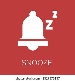  Snooze Icon. Editable  Snooze Icon For Web Or Mobile.