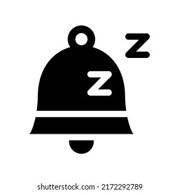 Snooze Icon Vector Symbol Design Illustration