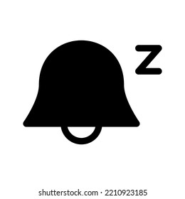 Snooze Icon Vector Symbol Design Illustration