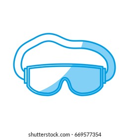 snorkel equipment icon