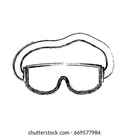 snorkel equipment icon
