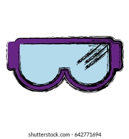 snorkel goggles icon