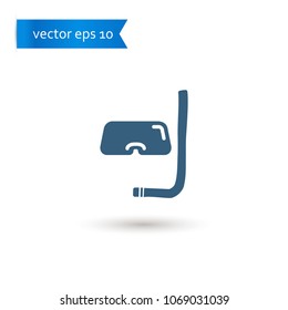 snorkel. snorkel icon. sign design. Vector EPS 10.