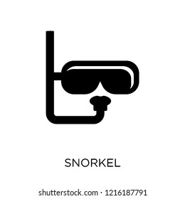Snorkel icon. Snorkel symbol design from Summer collection. Simple element vector illustration on white background.