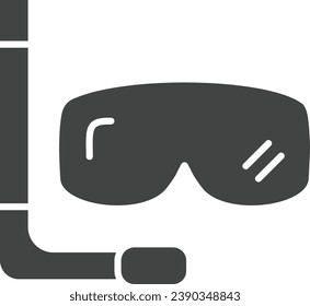 Snorkel icon vector image. Suitable for mobile application web application and print media.
