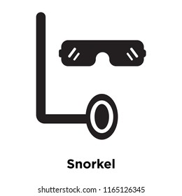 Snorkel icon vector isolated on white background, Snorkel transparent sign , vacation symbols