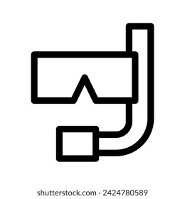 Snorkel Icon Vector Symbol Design Illustration