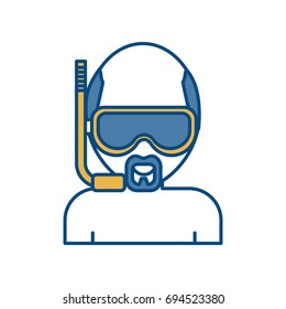 Snorkel mask design