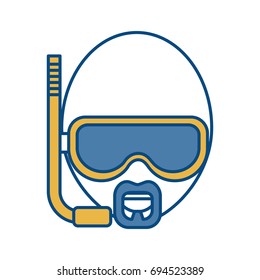 Snorkel mask design