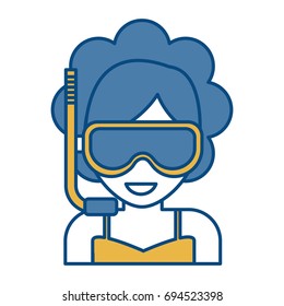 Snorkel mask design