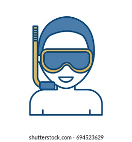 Snorkel mask design