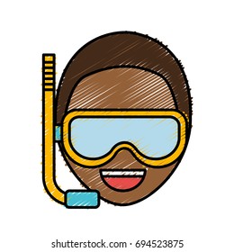 Snorkel mask design