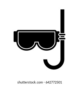 snorkel mask icon
