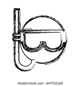 snorkel mask icon