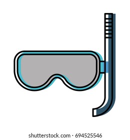 snorkel mask icon