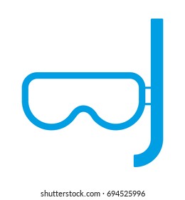 snorkel mask icon