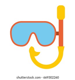 snorkel mask icon image 