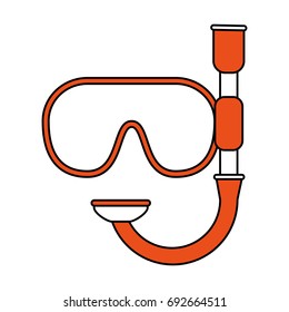 snorkel mask icon image