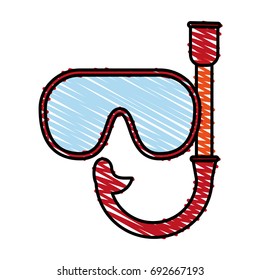 snorkel mask icon image