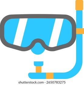 Snorkel and Mask for Underwater Swimming