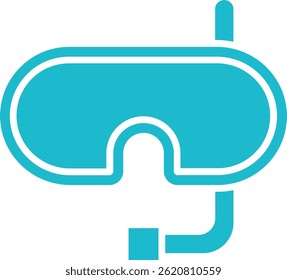 Snorkel vector icon. Can be used for printing, mobile and web applications.
