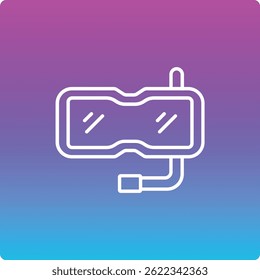 Snorkel vector icon. Can be used for printing, mobile and web applications.