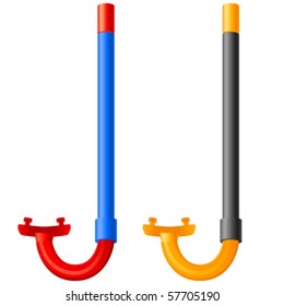 snorkel - vector illustration