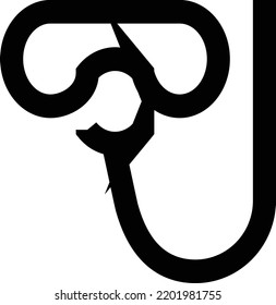 Snorkel Vector illustration on a transparent background.Premium quality symmbols.Stroke vector icon for concept and graphic design.