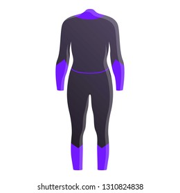 Snorkeling clothes icon. Cartoon of snorkeling clothes vector icon for web design isolated on white background