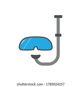 Snorkeling Icon design vector illustration