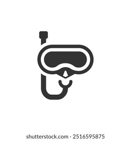 Snorkeling Icon Vector. Diving Icon.