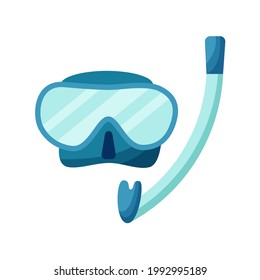 Snorkeling mask or diving mask.