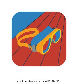 snorkeling masks icon