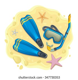 Snorkeling set