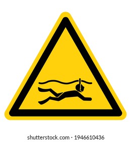 Snorkeling Symbol Sign,Vector Illustration, Isolate On White Background Label. EPS10