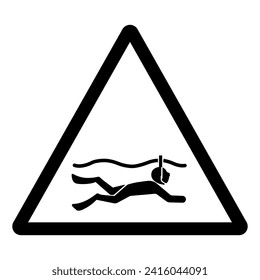 Snorkeling Symbol Sign,Vector Illustration, Isolate On White Background Label. EPS10