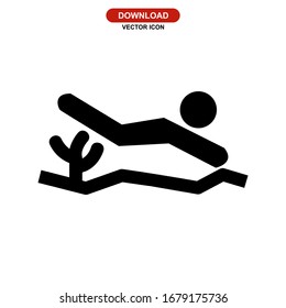 snorkelling icon or logo isolated sign symbol vector illustration - high quality black style vector icons
