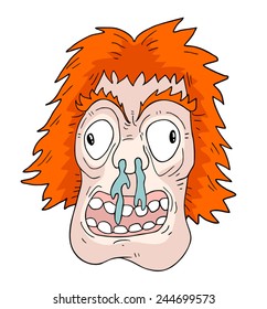 Snot vector draw