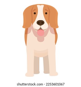 Snout dog icon cartoon vector. Action animal. Canine action