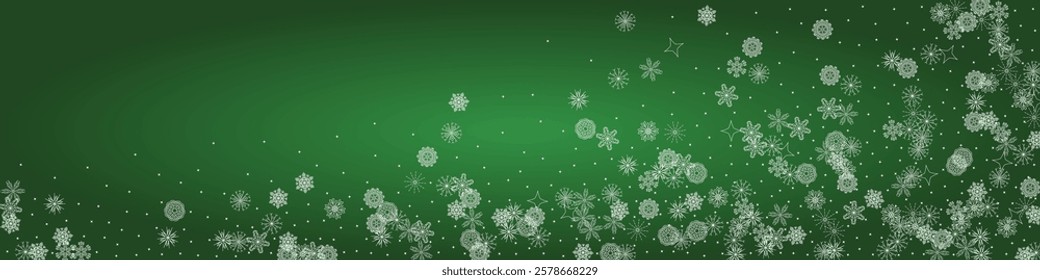 Snow abstract background in 3d style on transparent background. Abstract blue backdrop. Snowy pattern. Vector banner. Christmas light effect. Wave abstract pattern. White Stars Elements for Border