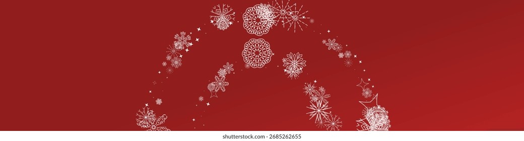 Neve fundo abstrato em estilo 3d no fundo transparente. Fundo azul. Padrão nevado. Banner do vetor. Efeito de luz de Natal. Padrão abstrato de onda. Elementos de Estrelas Brancas para Borda